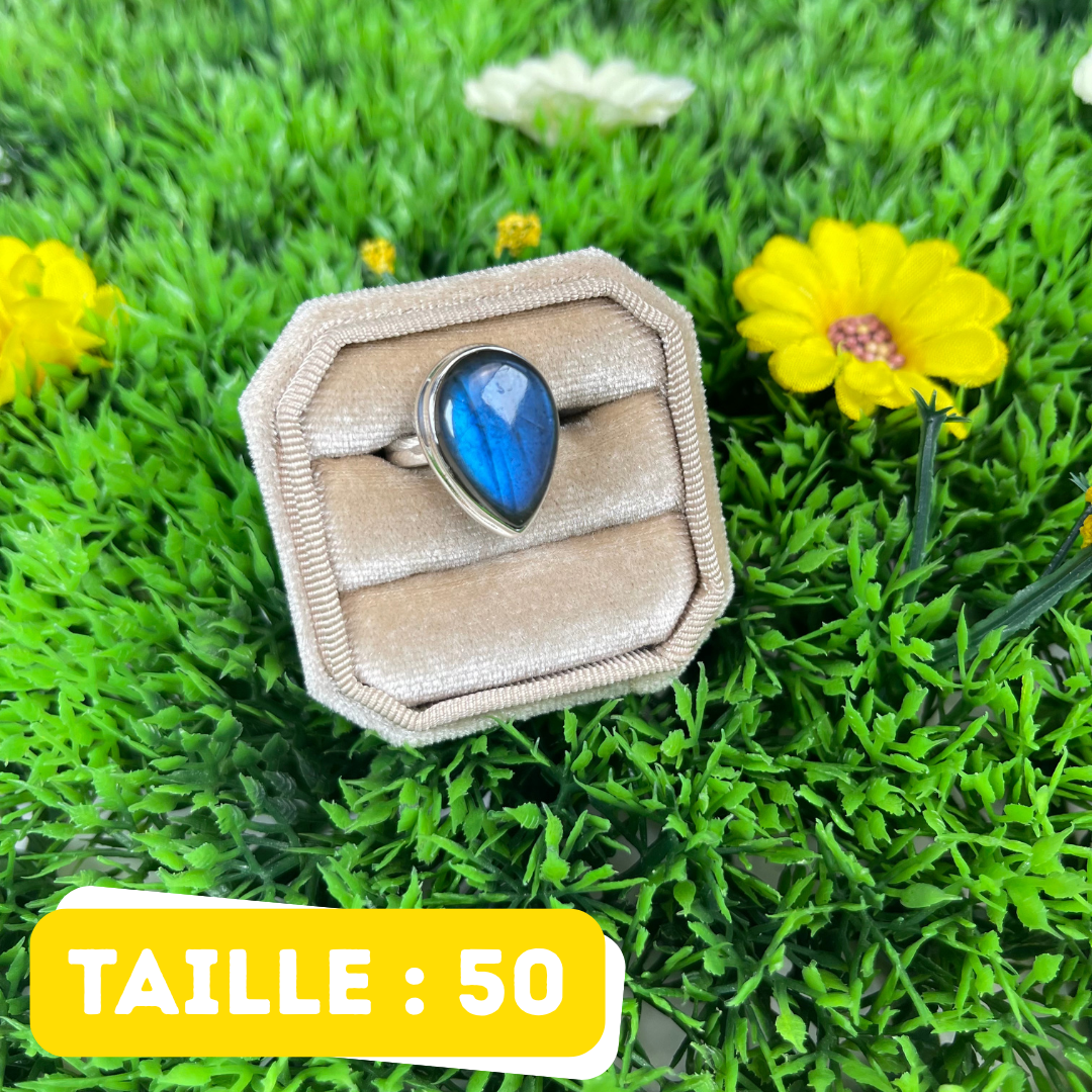 Bague Labradorite Bluefire #303