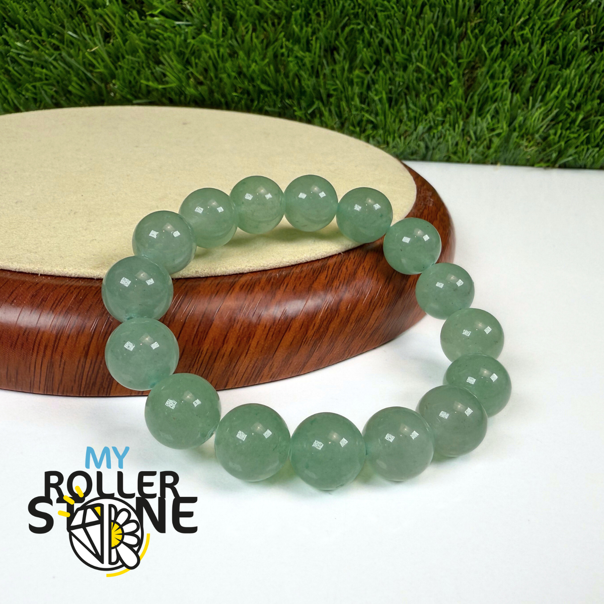 Bracelet Aventurine Verte 12 MM