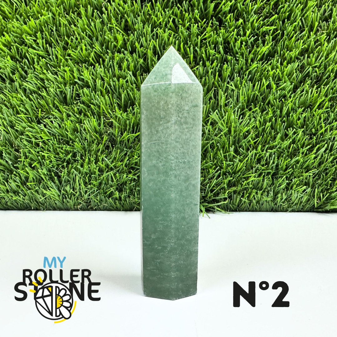 Pointes Pierre Aventurine Verte