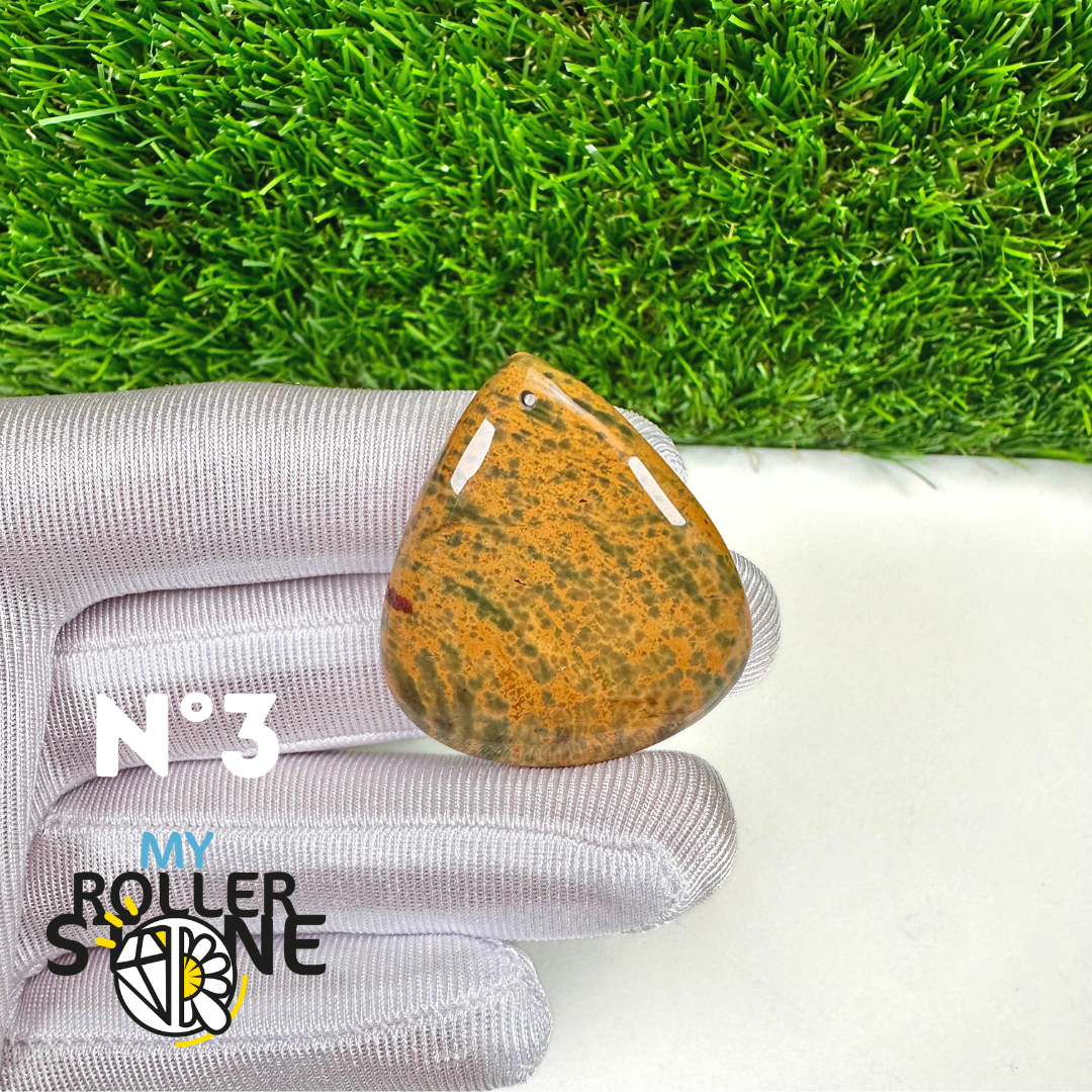 Pendentif Percé Héliotrope