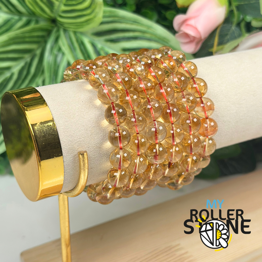 Bracelet en Citrine 3A Brésil