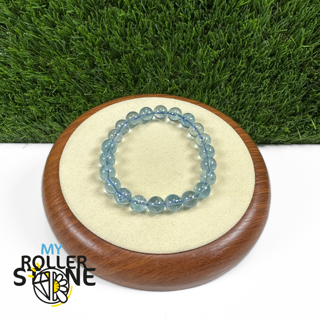 Bracelet Topaze Bleue 7A