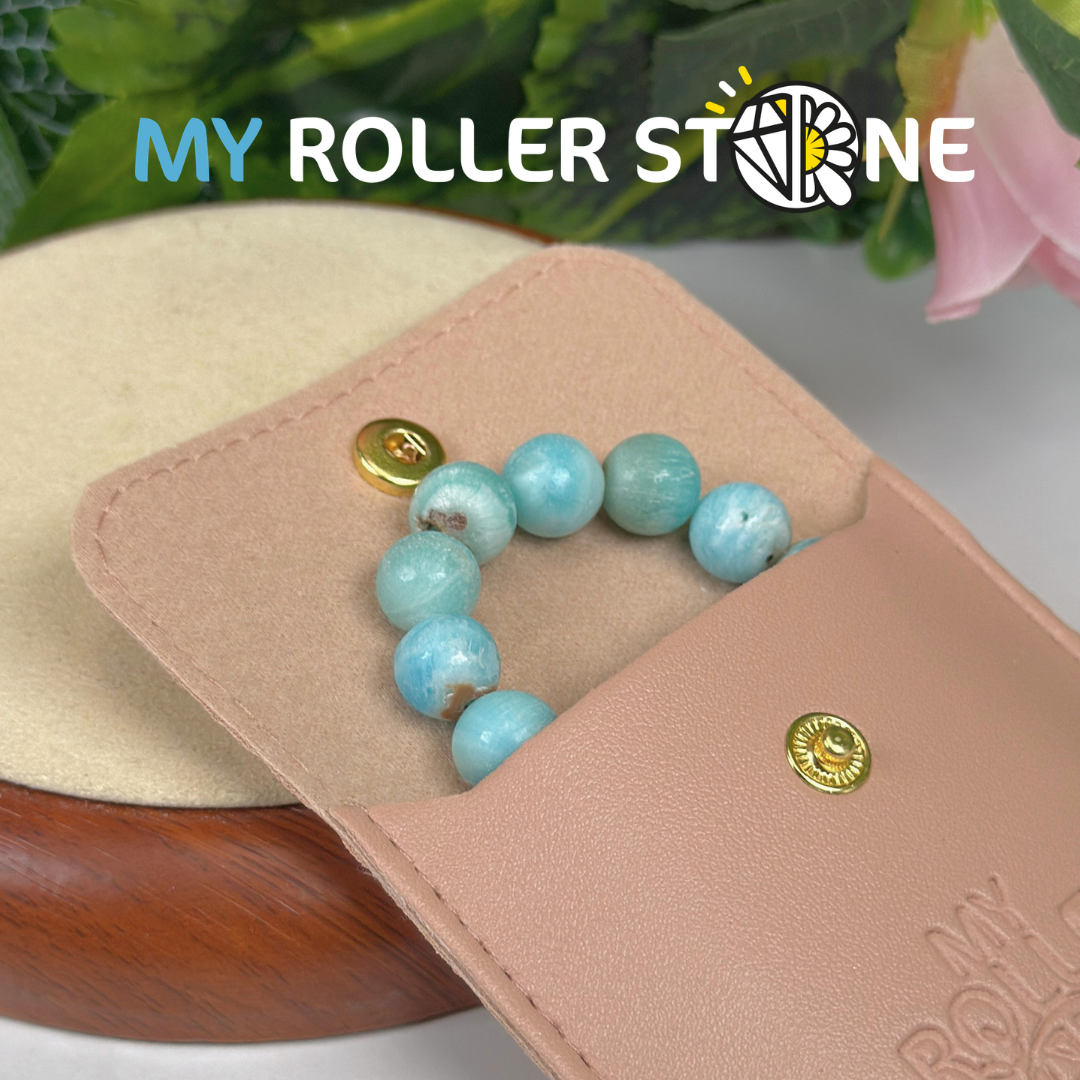 Bracelet Aragonite bleue du Pakistan 🇵🇰