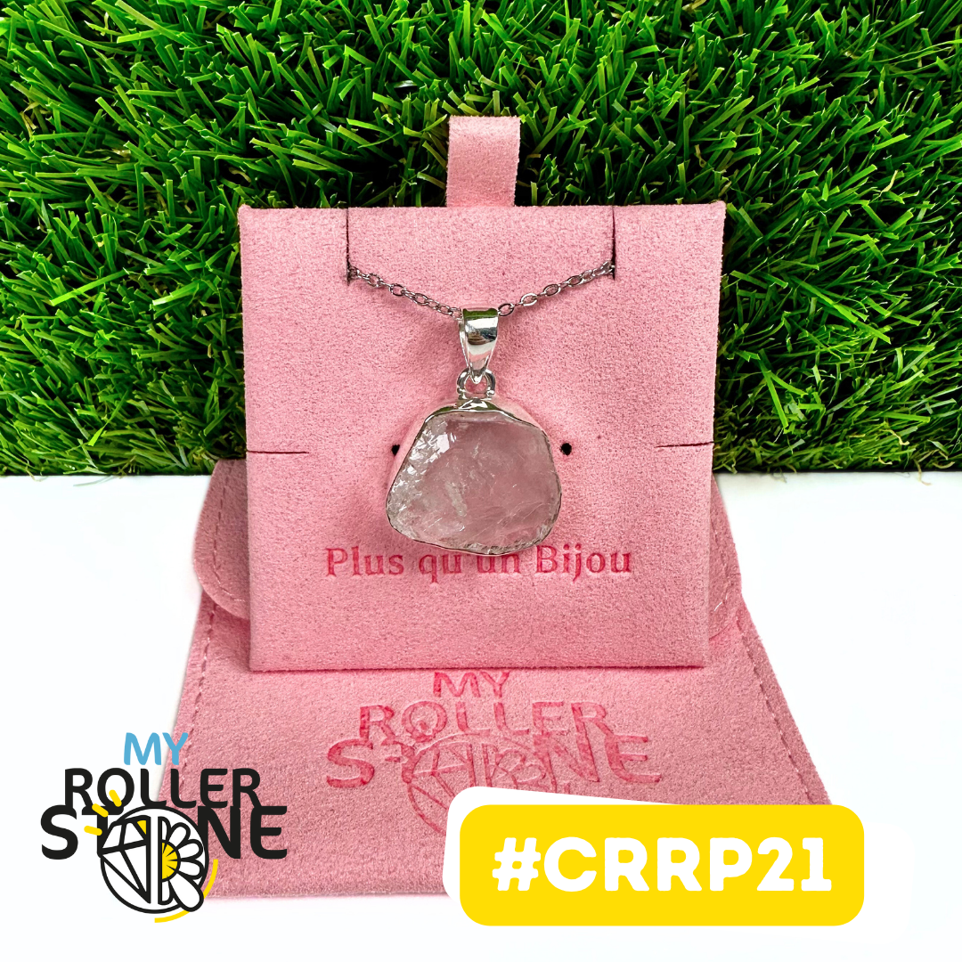 Pendentif Cristal de roche Brute (CRRP21)