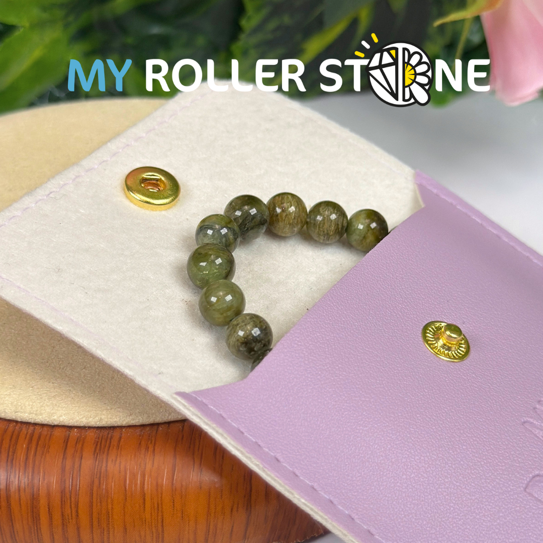 Bracelet perle Tourmaline Verte 3A