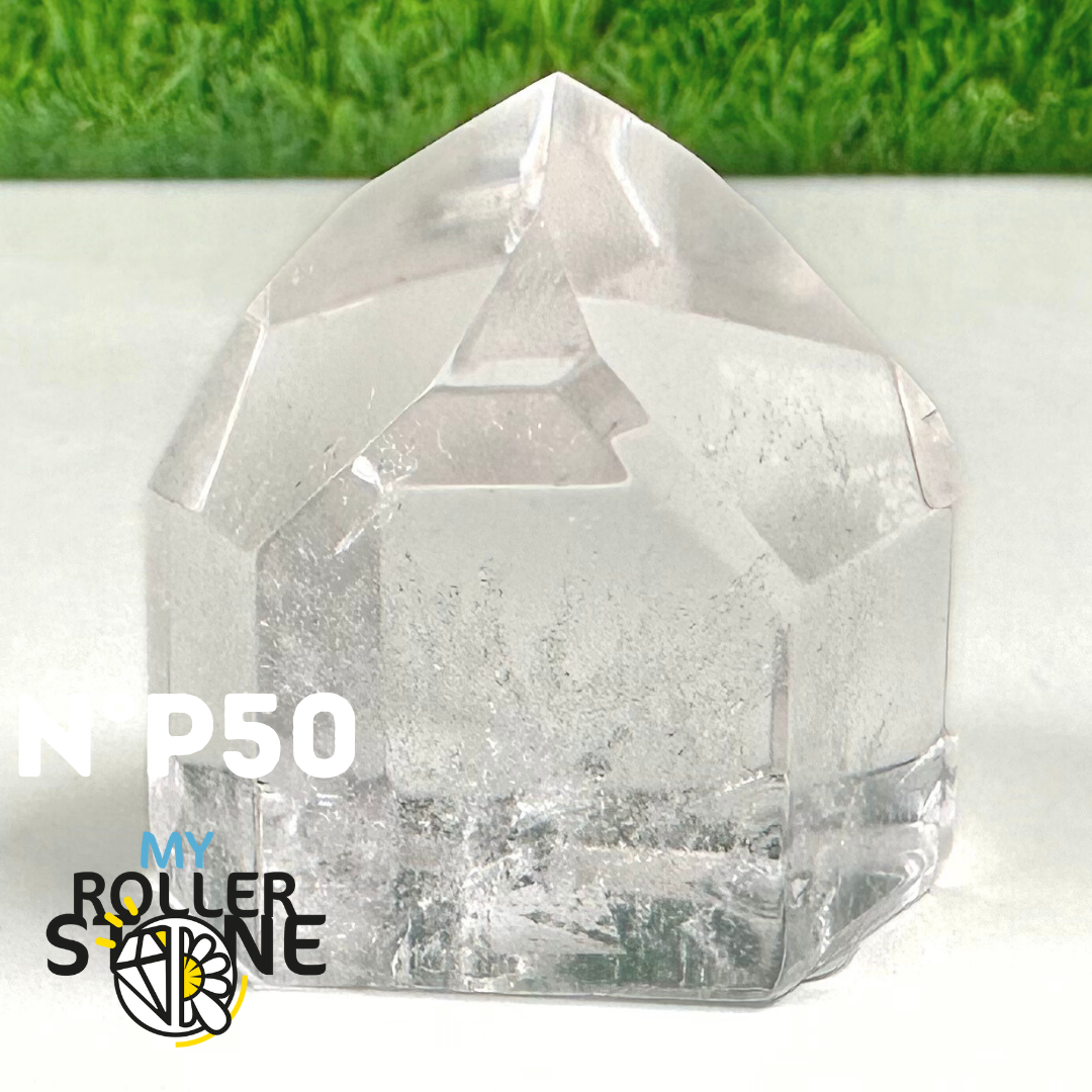 Pointe en Cristal de Roche Petite Taille