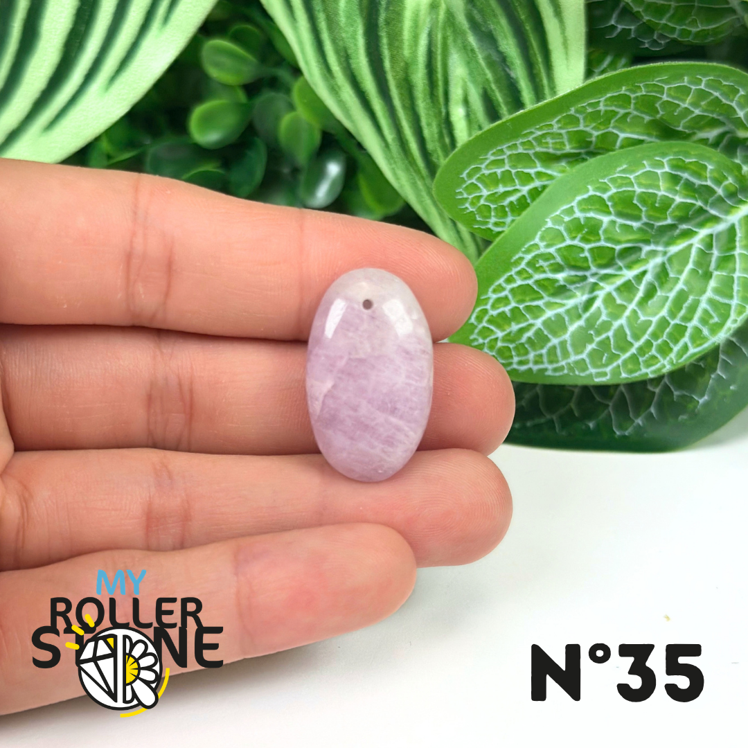 Pendentif Kunzite 5A percé