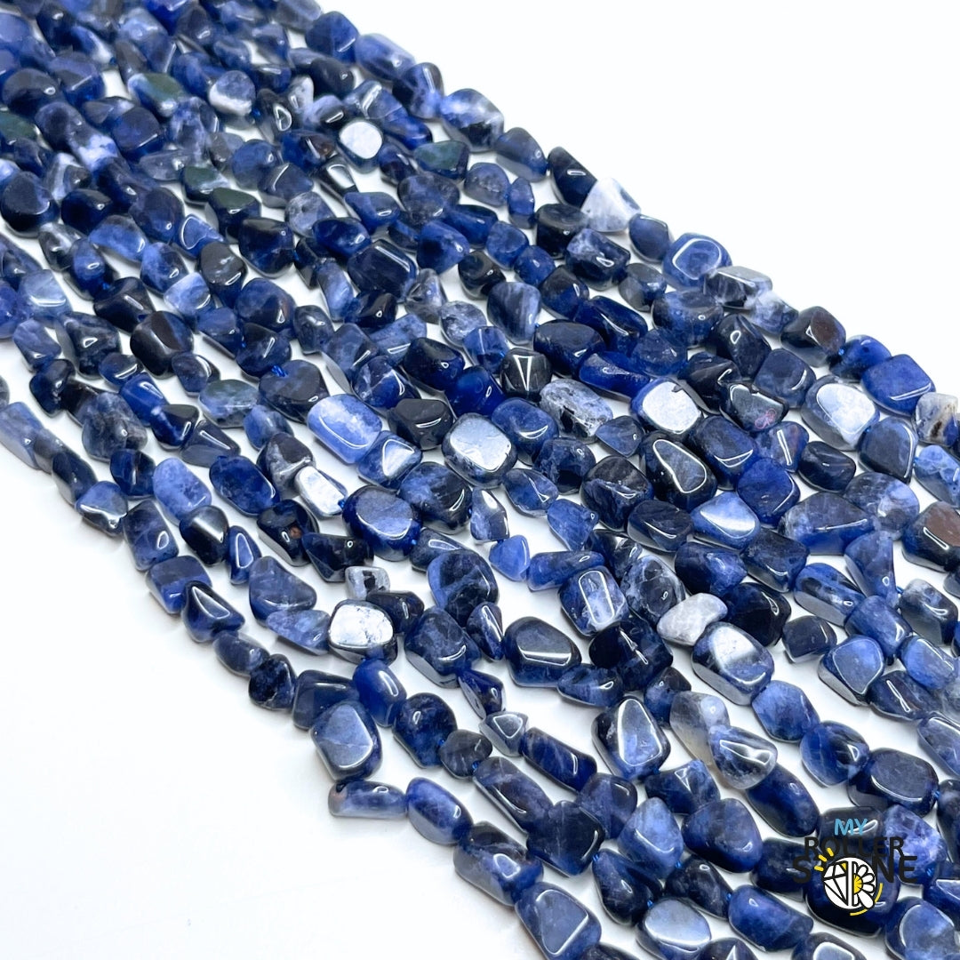 Perle Baroque en Sodalite