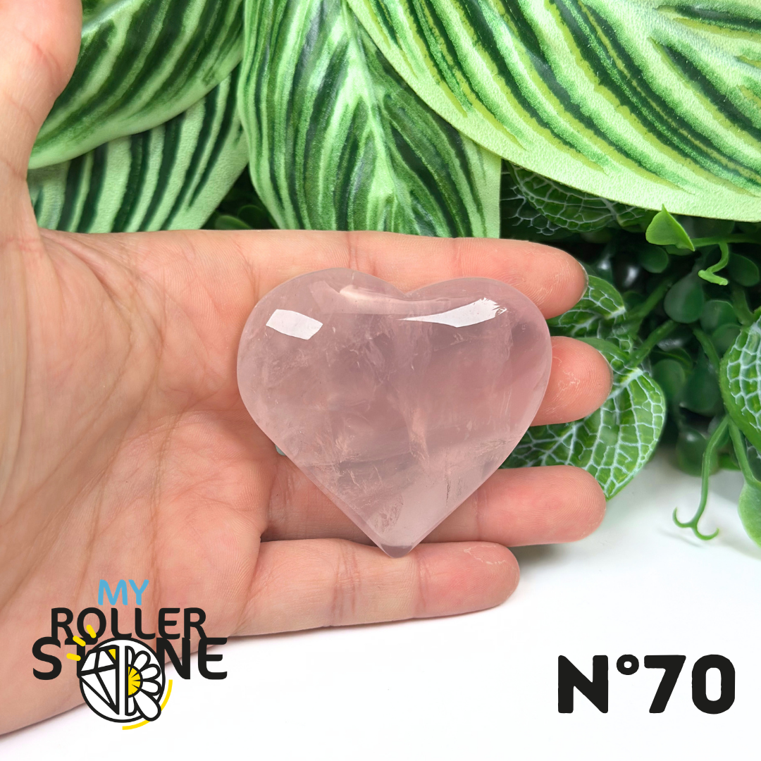 Cœur en Quartz rose