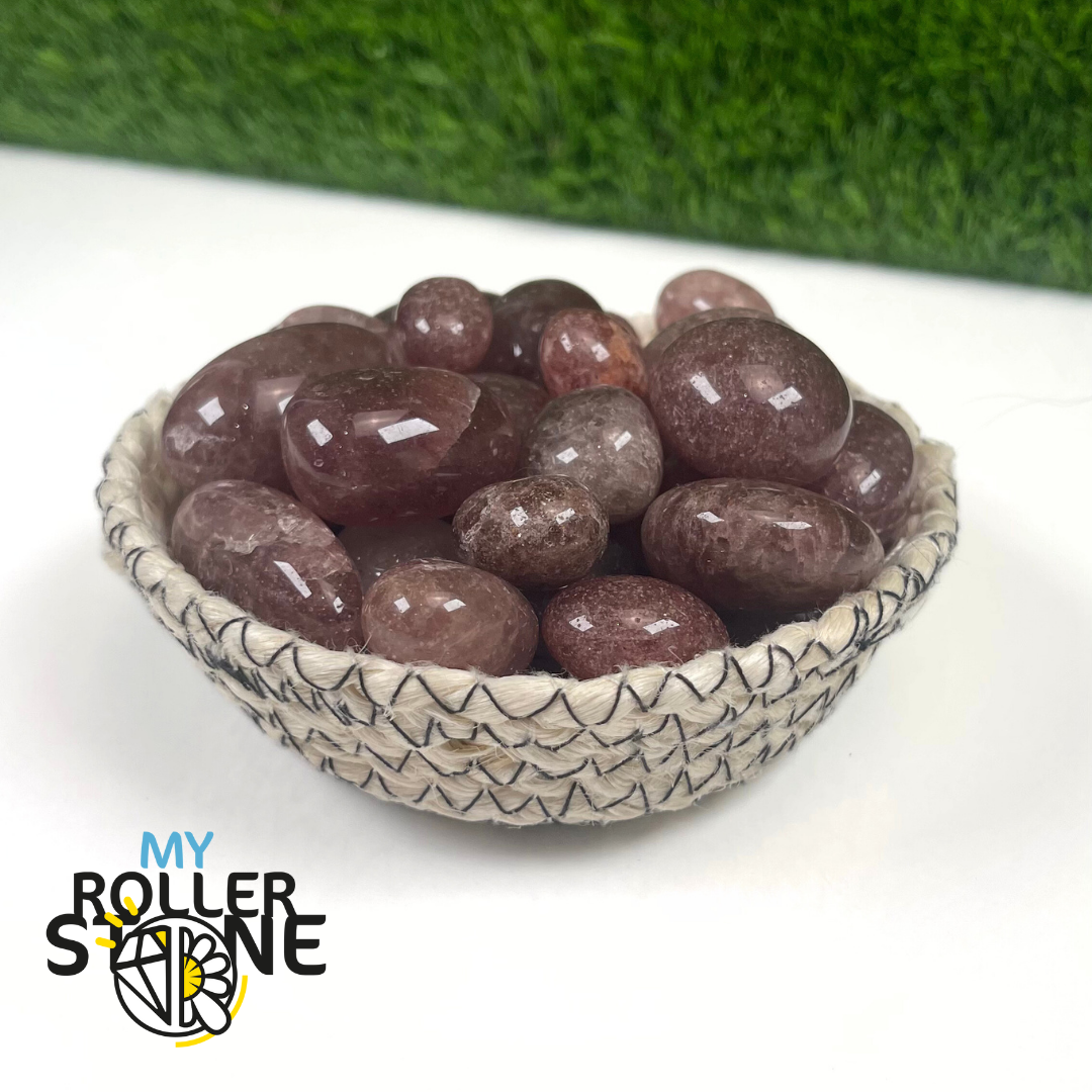 Pierres roulées Quartz fraise