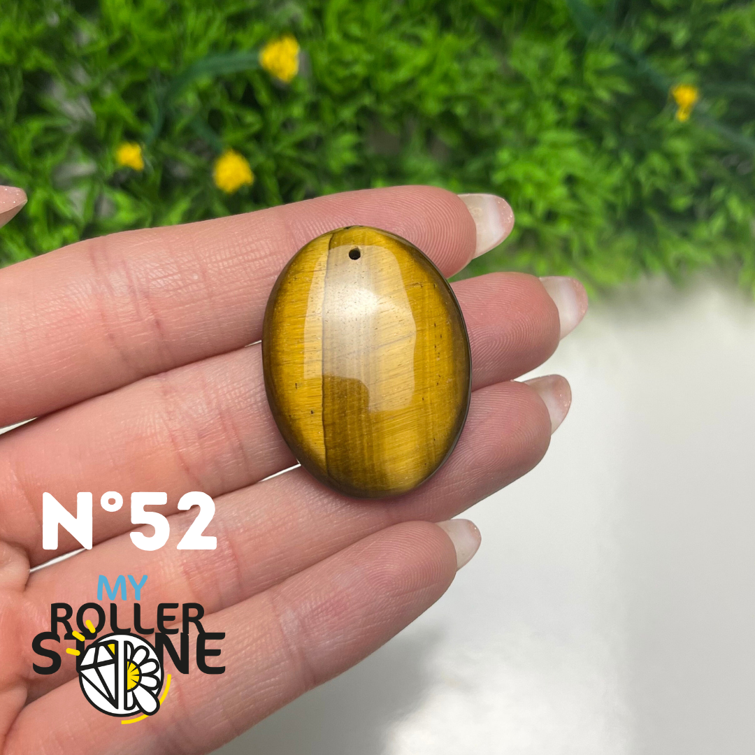 Pendentif Oeil de Tigre 5A percé
