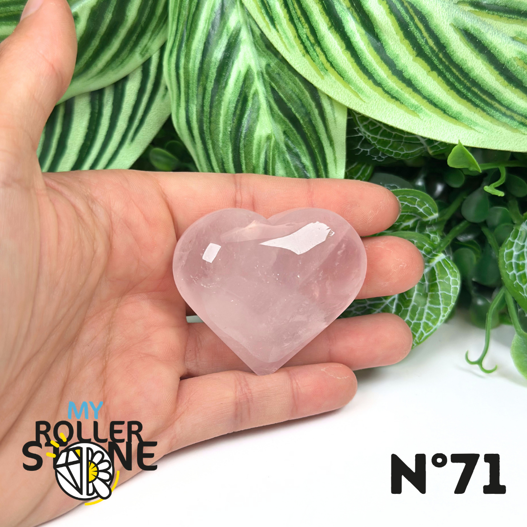 Cœur en Quartz rose