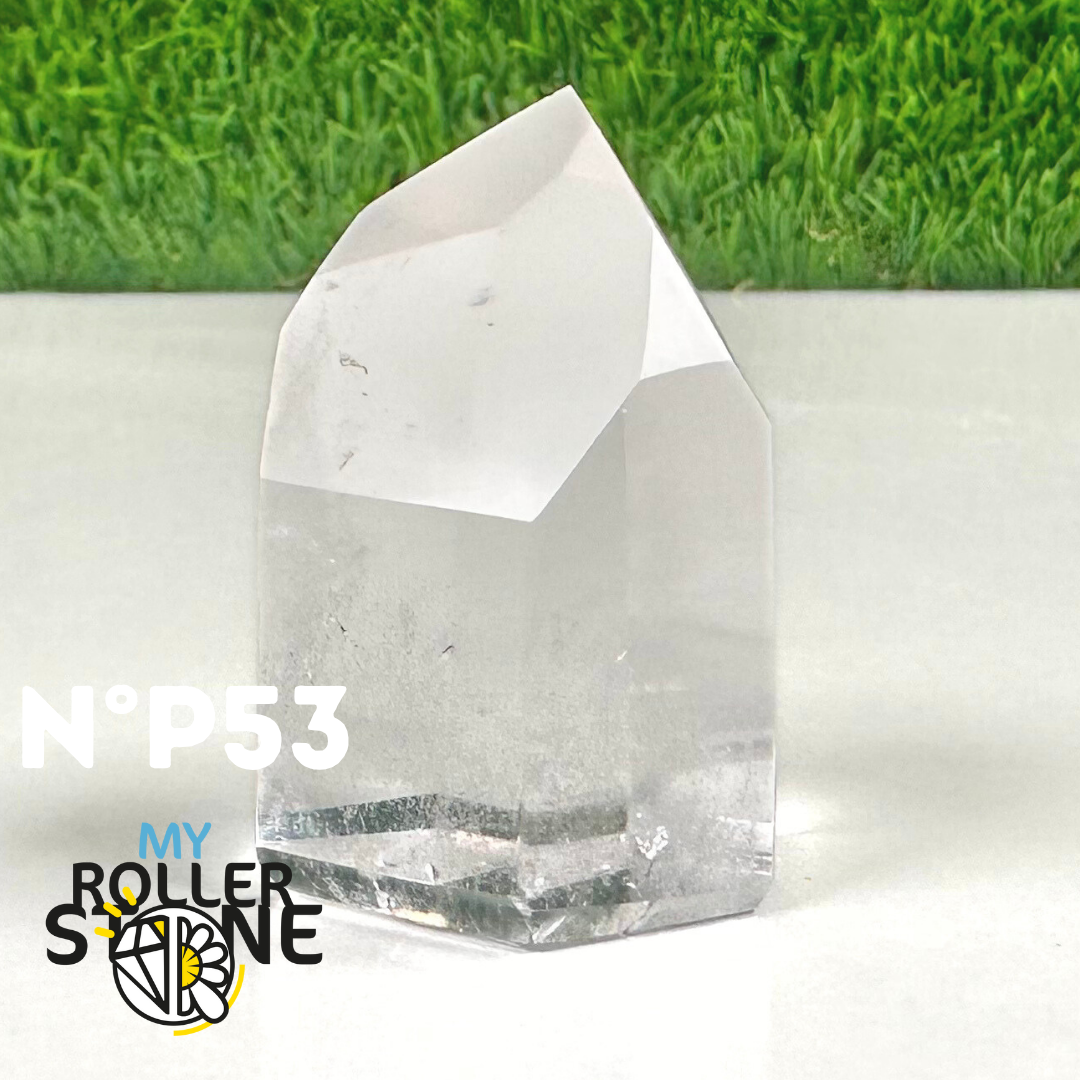 Pointe en Cristal de Roche Petite Taille