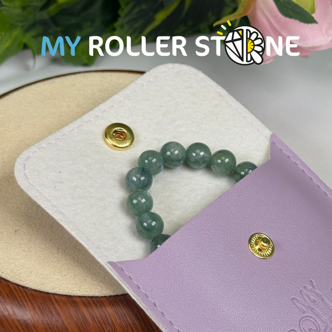 Bracelet perle Kyanite Bleue-Verte 5A