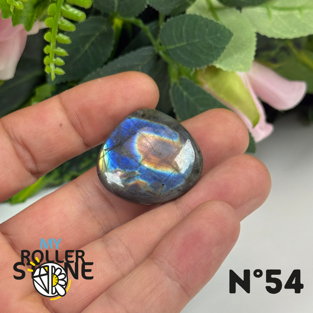 Pendentif Percé Labradorite Multi Fire 5A
