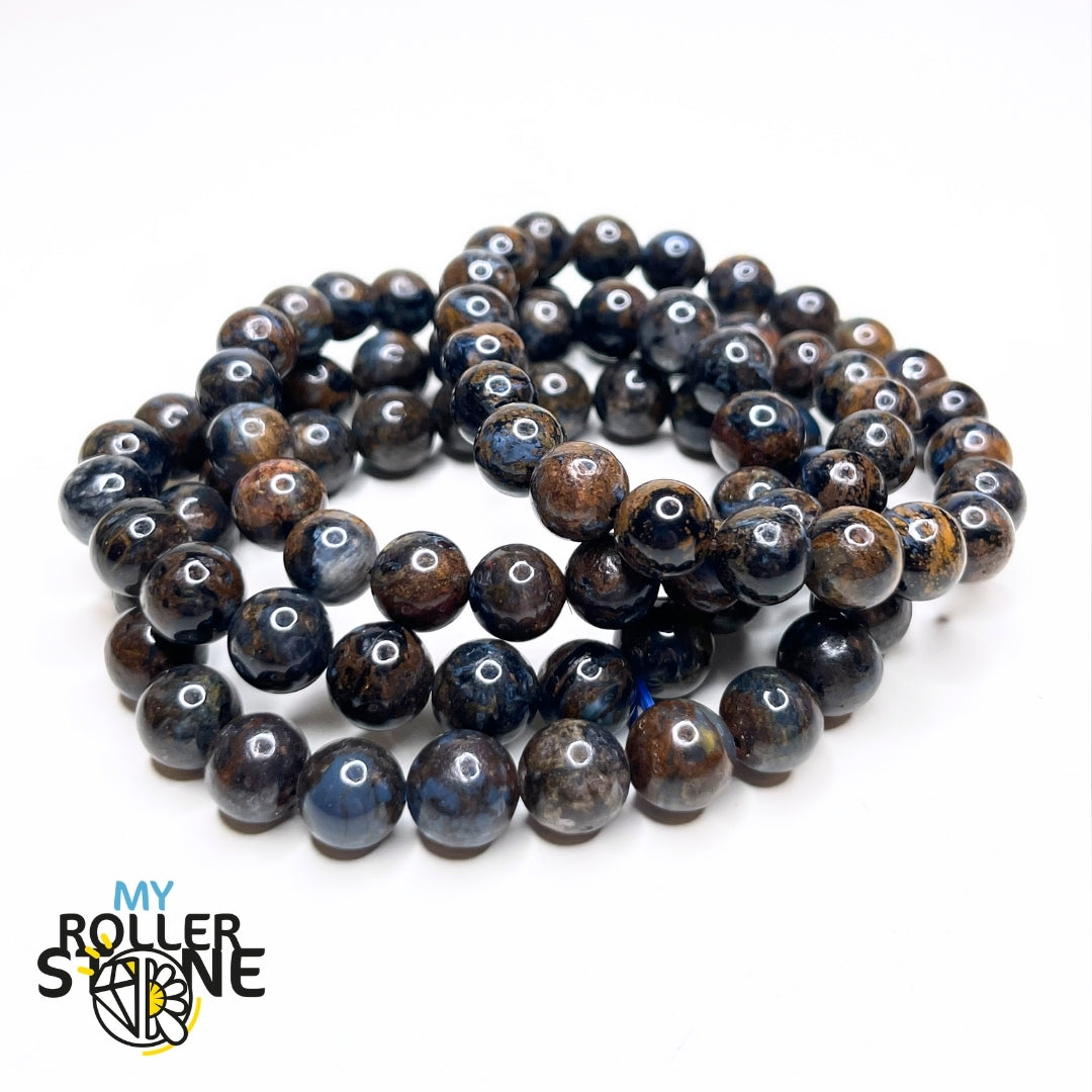 Bracelet en Pietersite Bleue