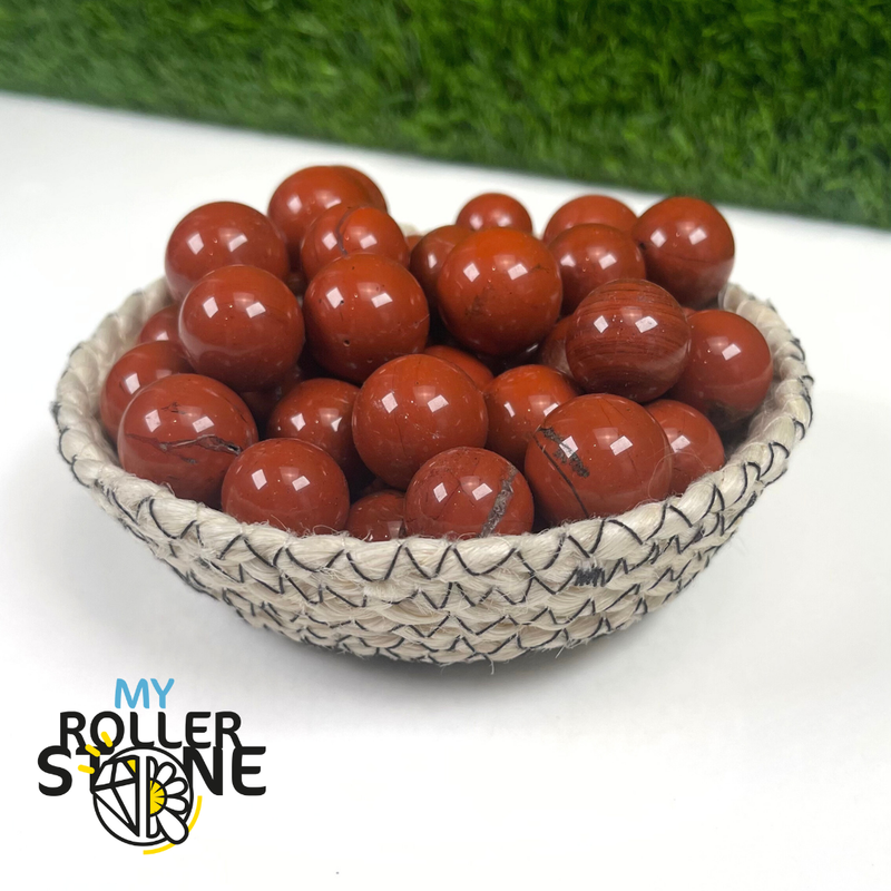Sphère Jaspe rouge