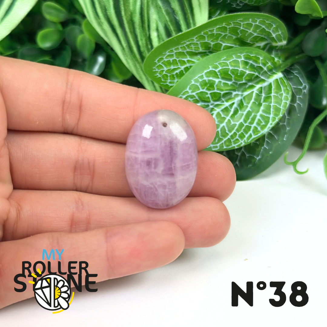 Pendentif Kunzite 5A percé