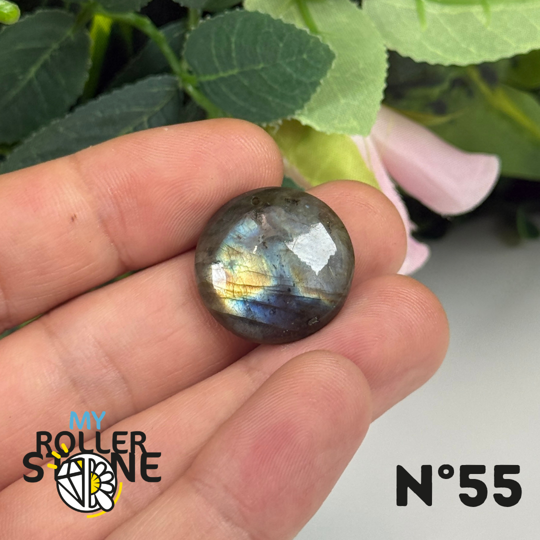 Pendentif Percé Labradorite Multi Fire 5A