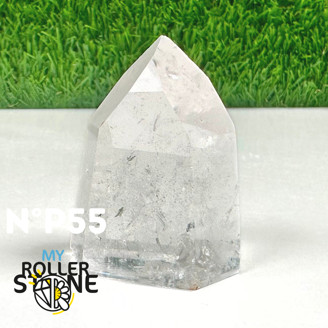 Pointe en Cristal de Roche Petite Taille