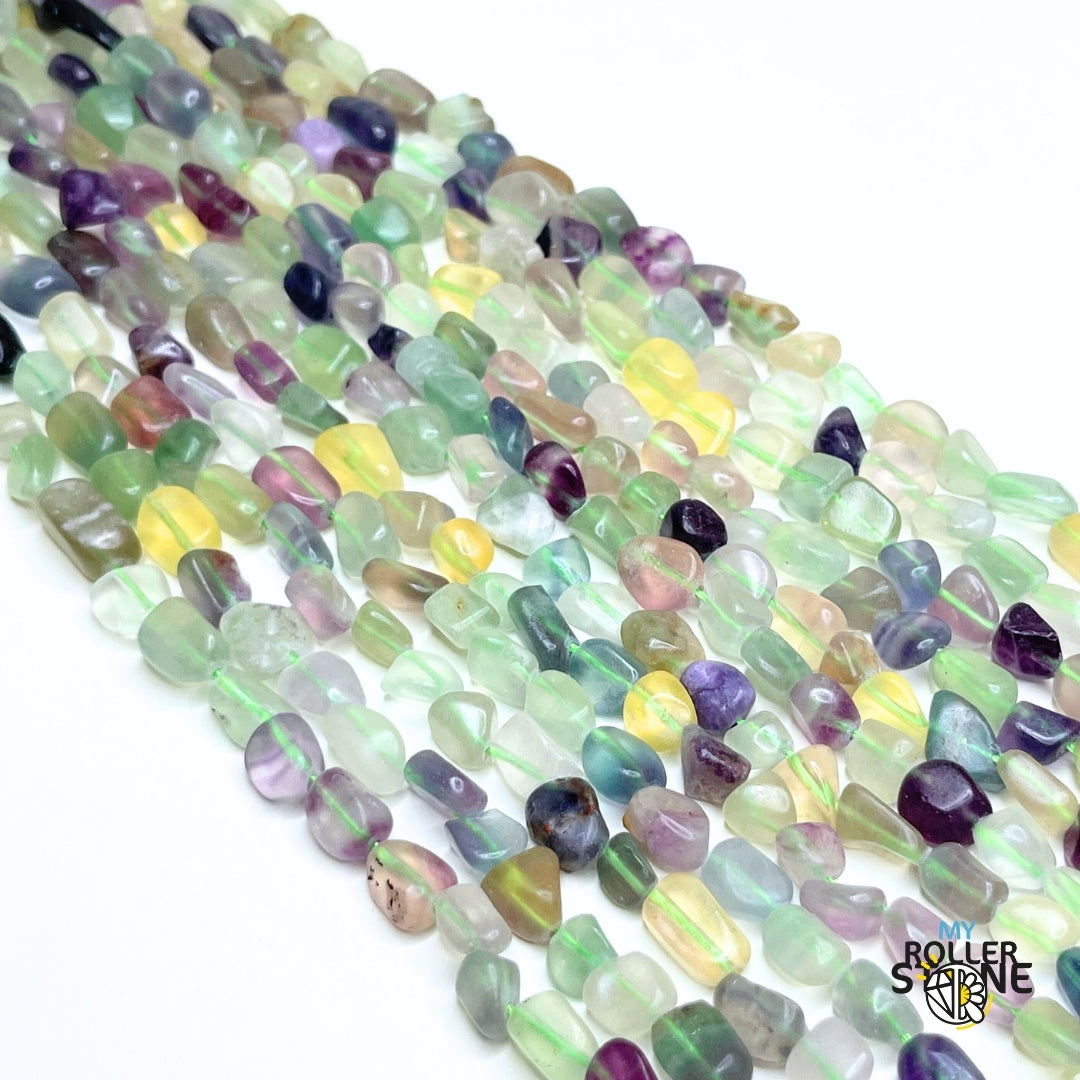 Perle Baroque en Fluorite