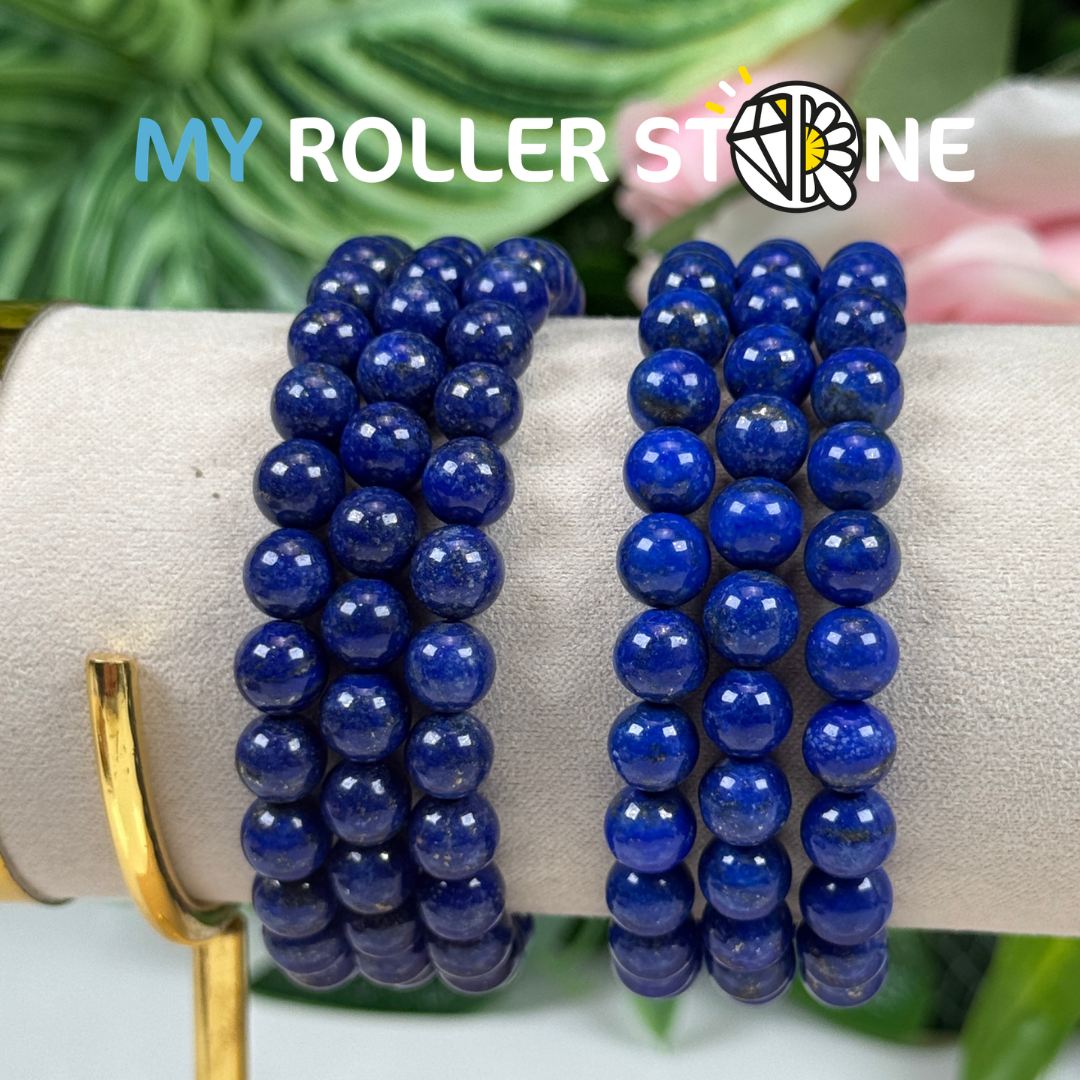 Bracelet triple Lapis Lazuli 5A