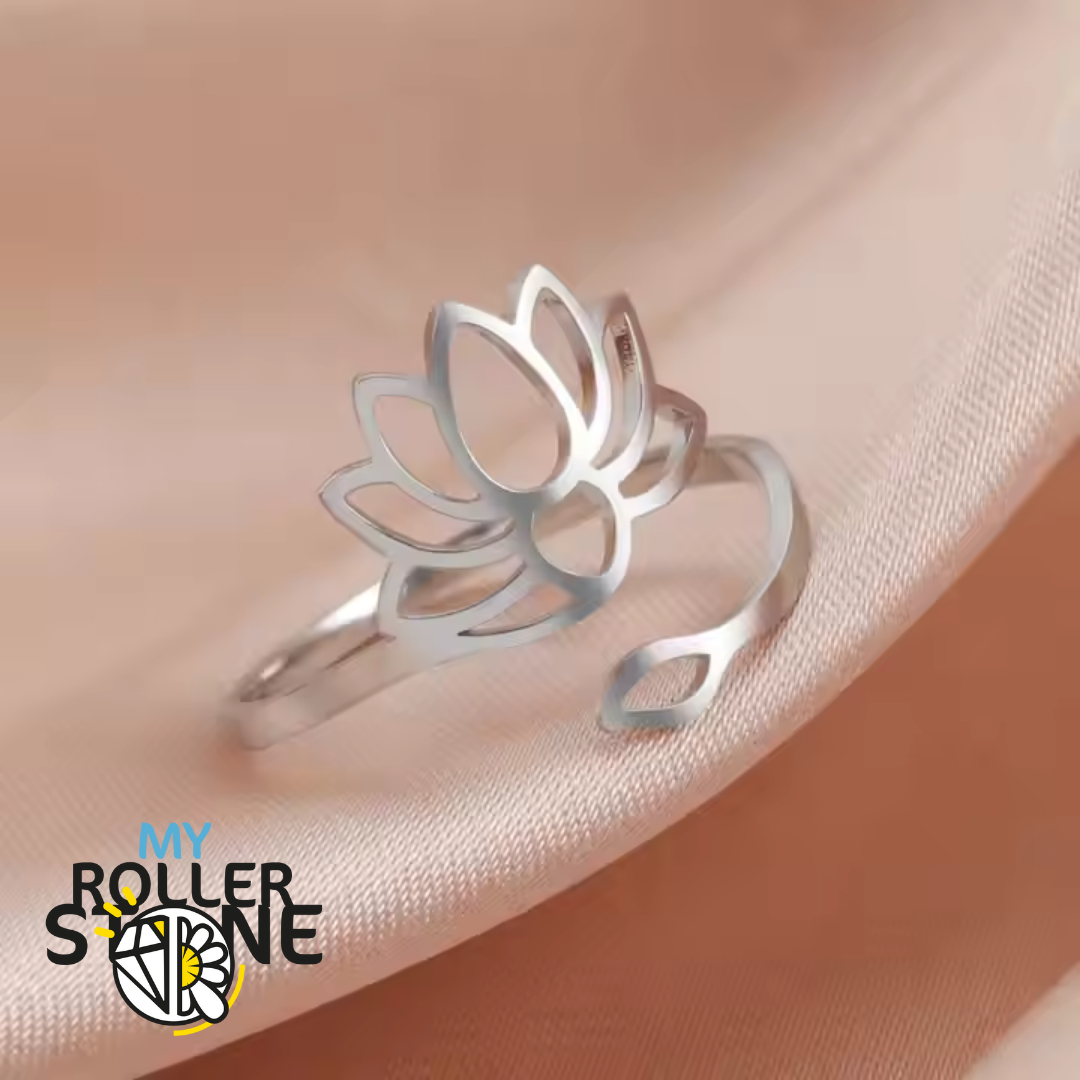 Bague Réglable Fleur de Lotus