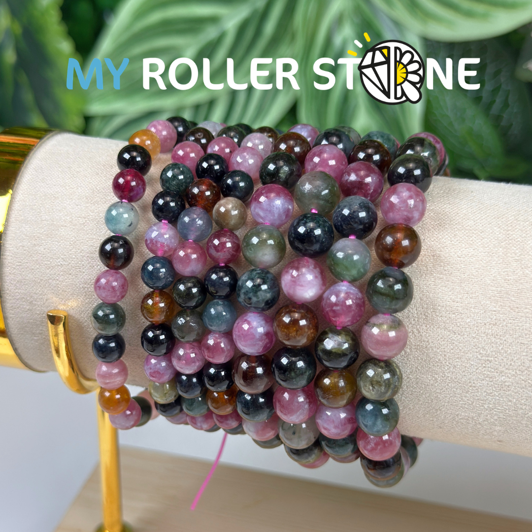 Bracelet Tourmaline multicolore 5A