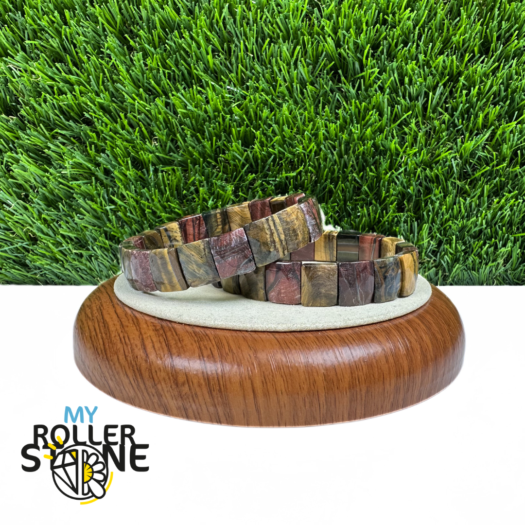 Bracelet Manchette Mix Oeil de Tigre