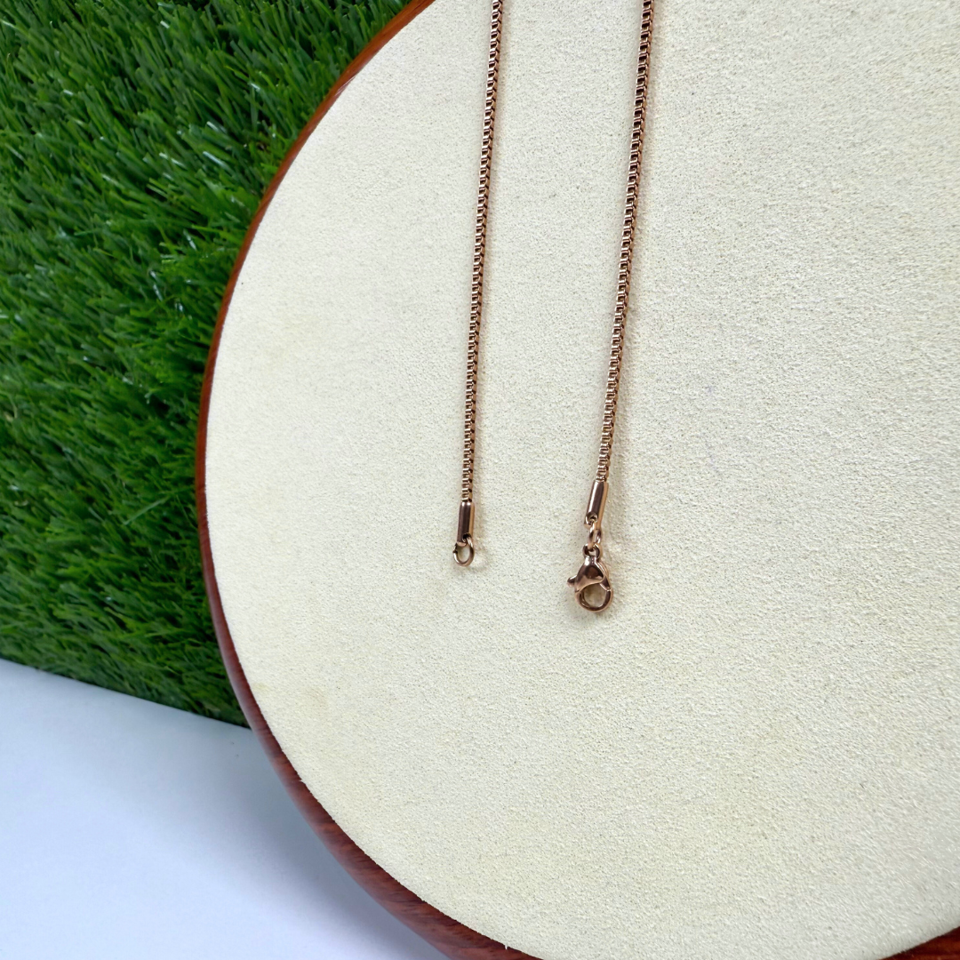 Chaine Vénitienne en Acier inoxydable ( 3 couleurs )