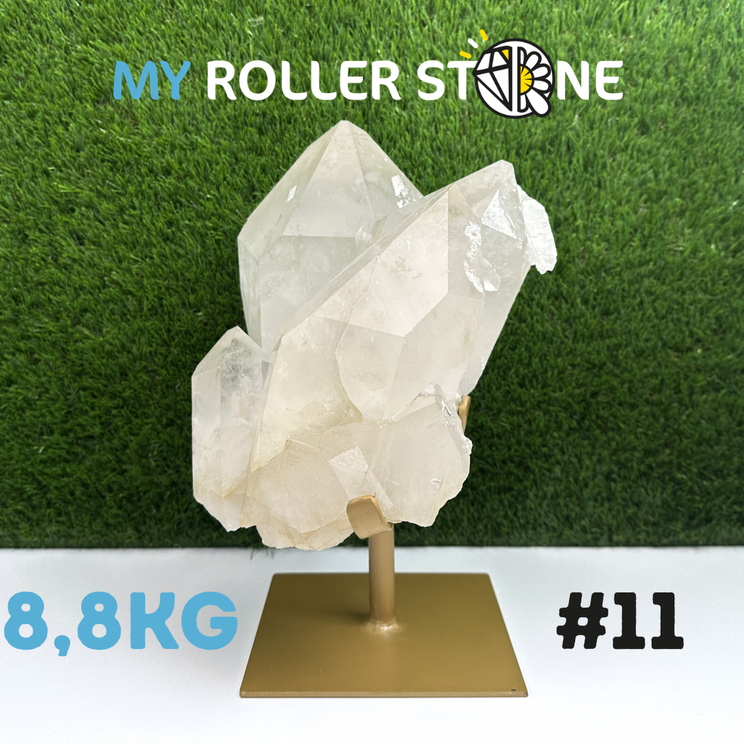 Cristal de Roche Sur Support #11