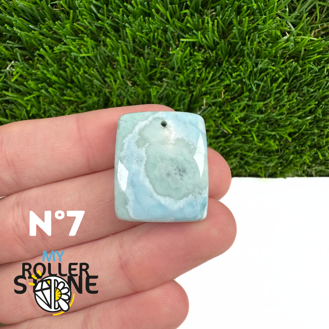 Pendentif Larimar 5A percé