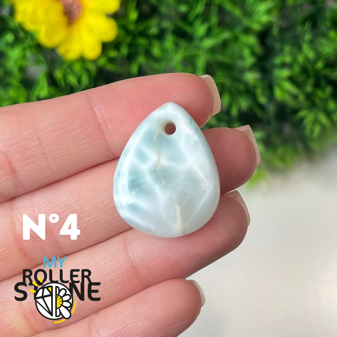 Pendentif Larimar 5A percé