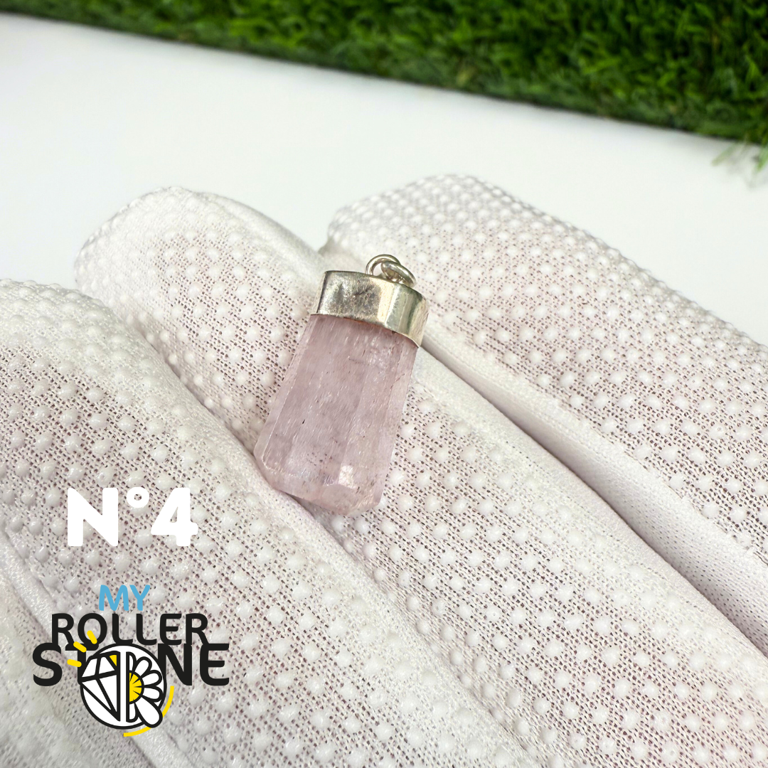 Pendentif Kunzite et Argent