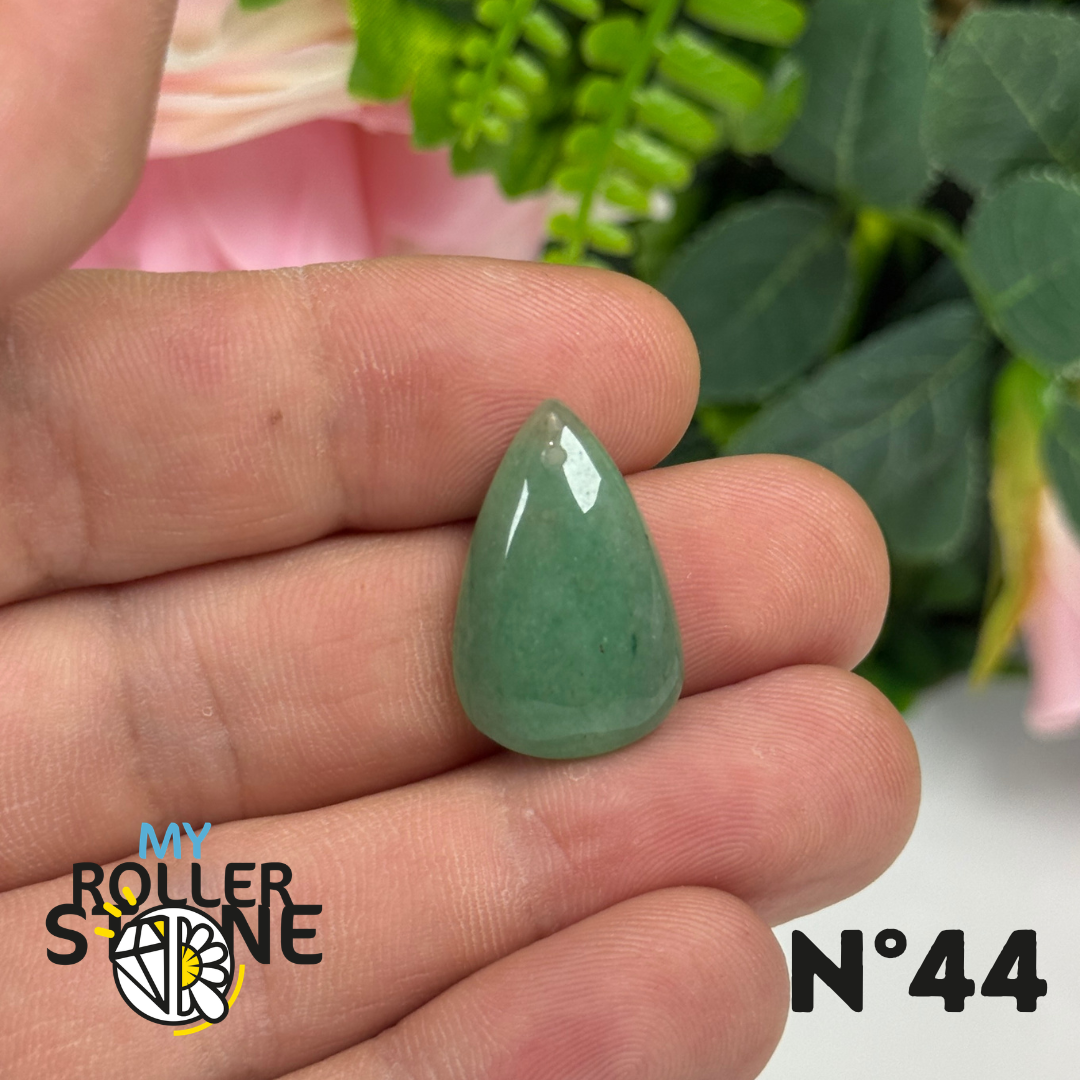 Pendentif Aventurine Percé 5A