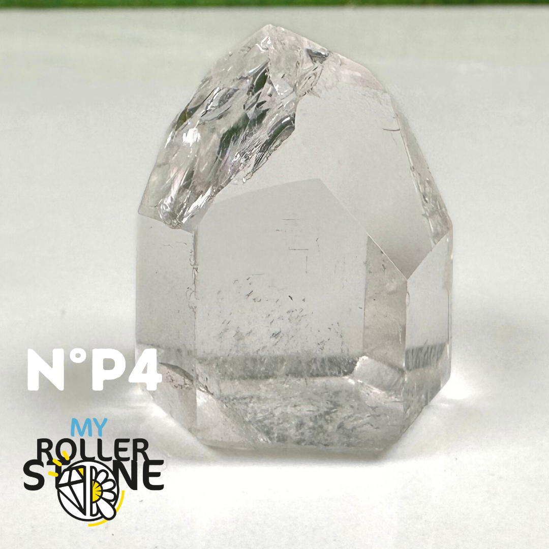 Pointe en Cristal de Roche Petite Taille