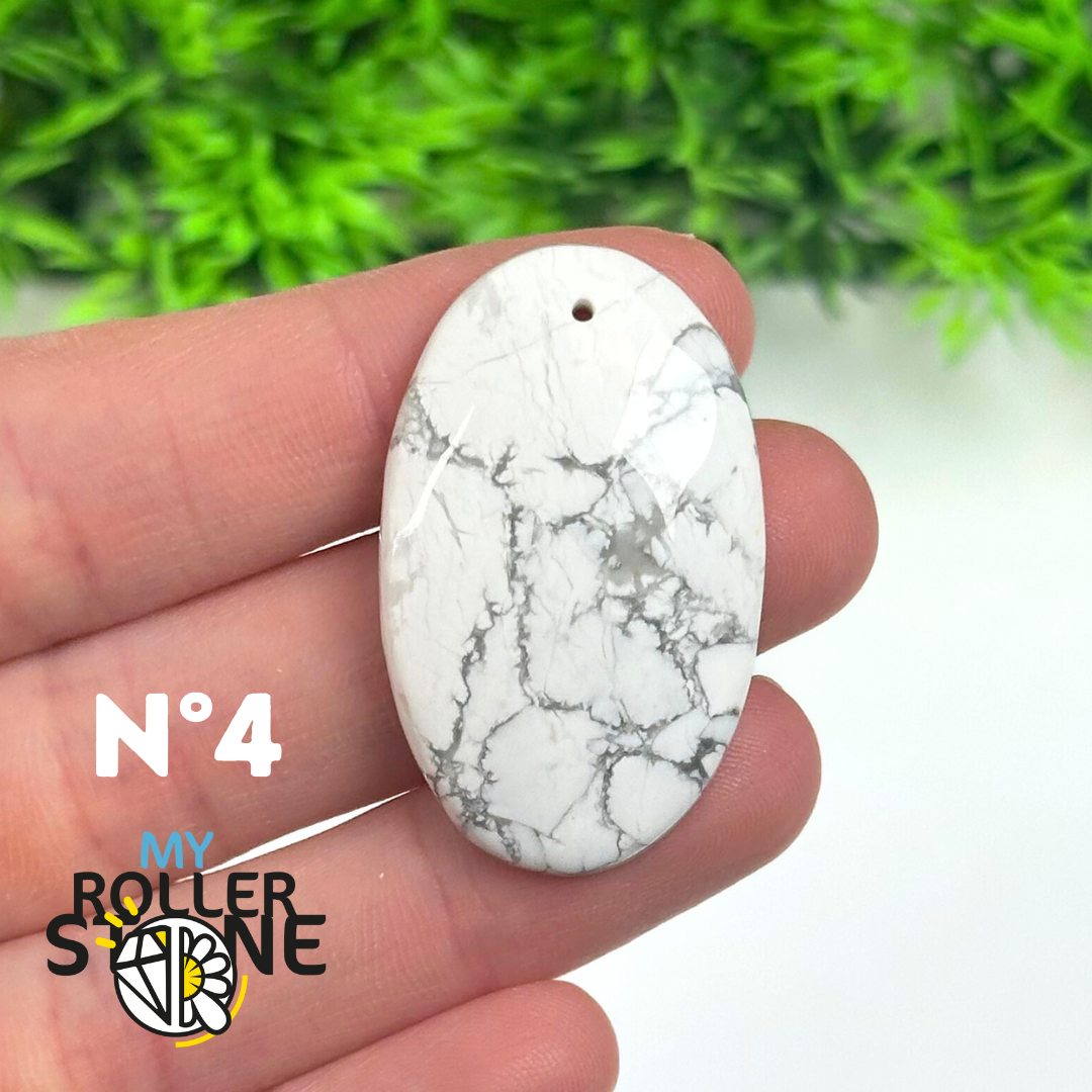 Pendentif Howlite 5A