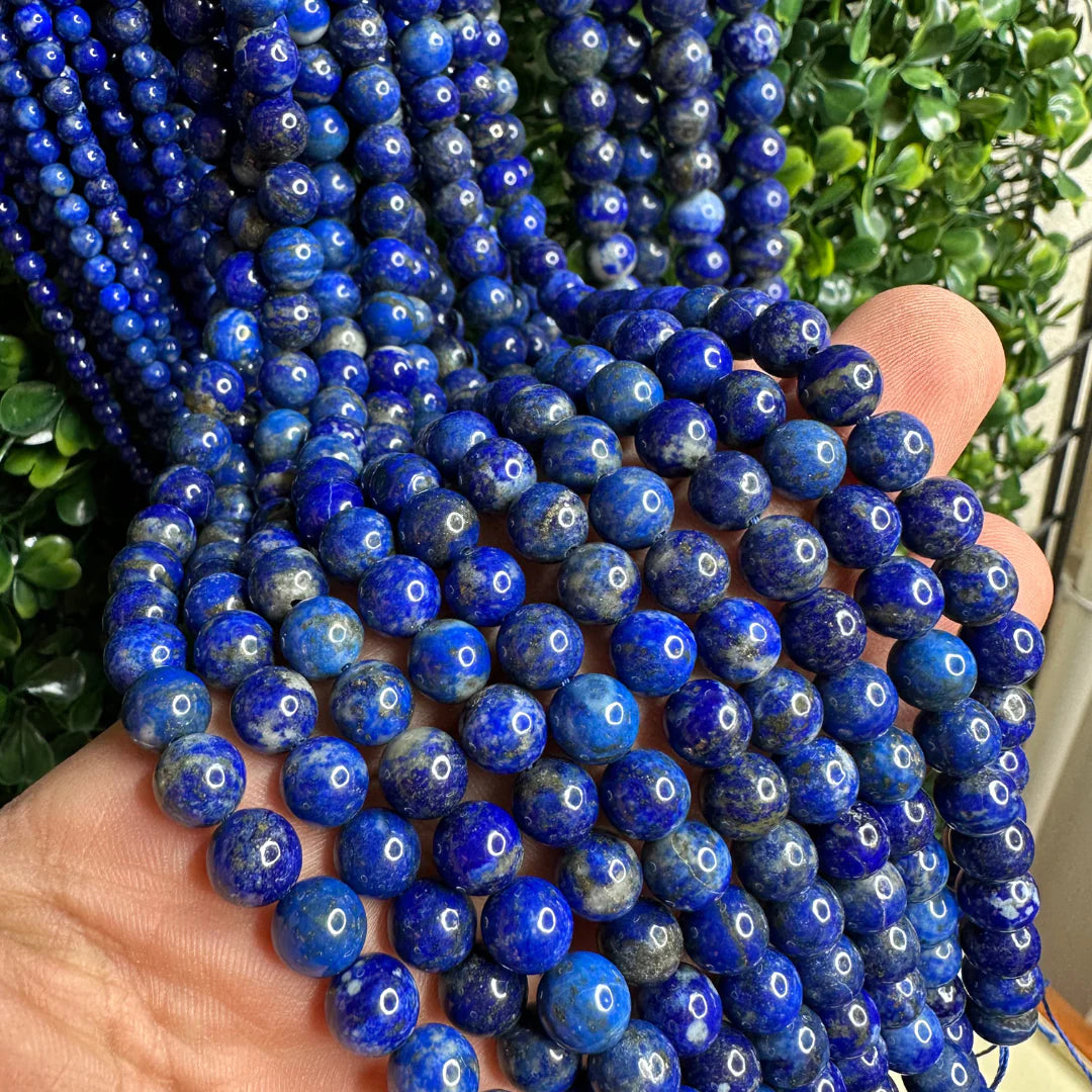 Perles naturelles vendue par 5 Lapis Lazuli