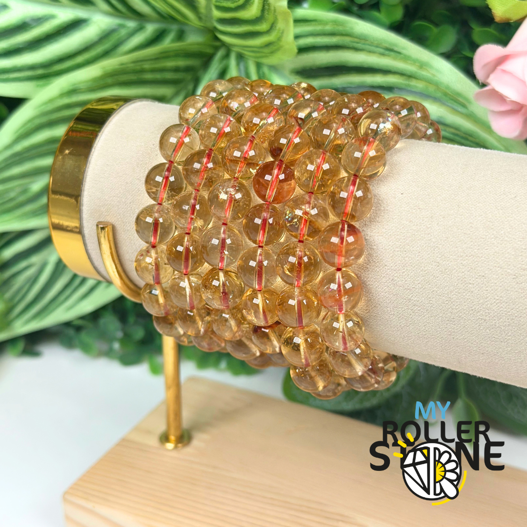 Bracelet en Citrine 3A Brésil