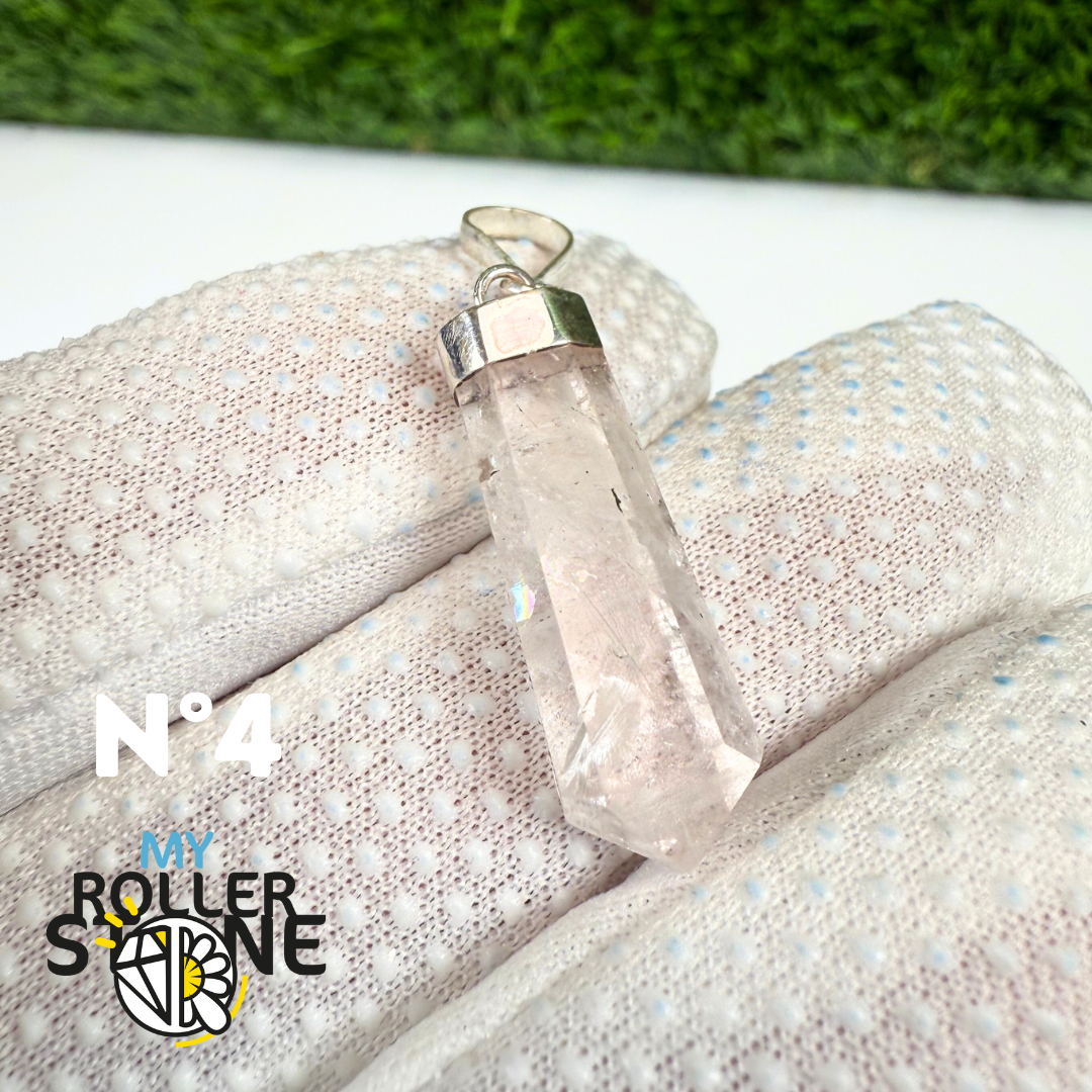 Pendentif Morganite et Argent