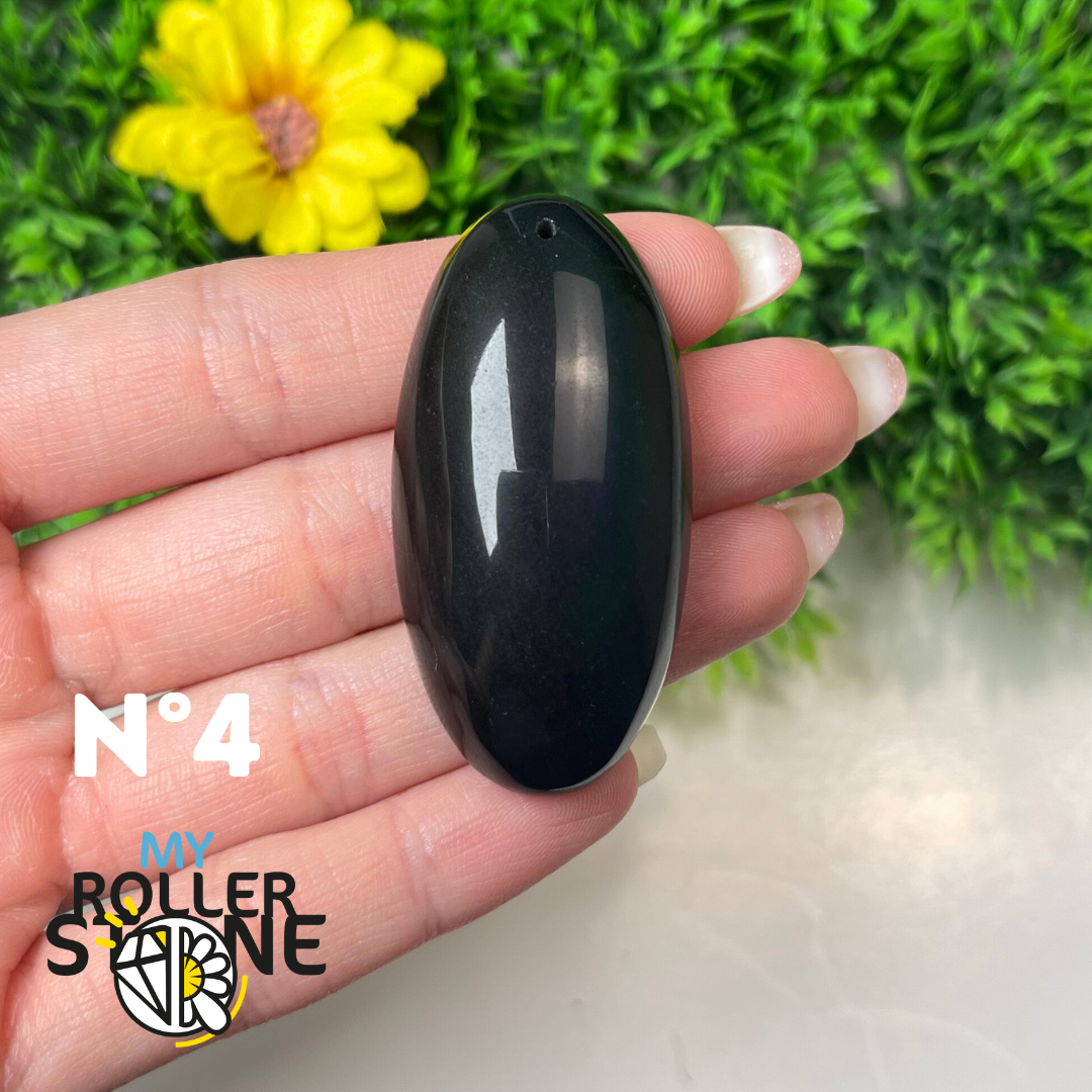 Pendentif Obsidienne Arc-en-Ciel 5A (Oeil céleste)