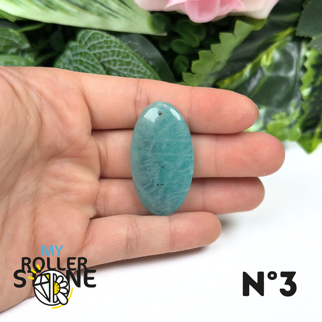 Pendentif Amazonite Brésil 5A