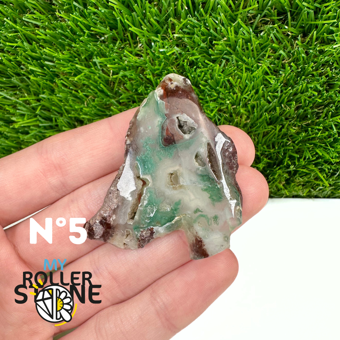 Pendentif Percé Aquaprase tranche 5A