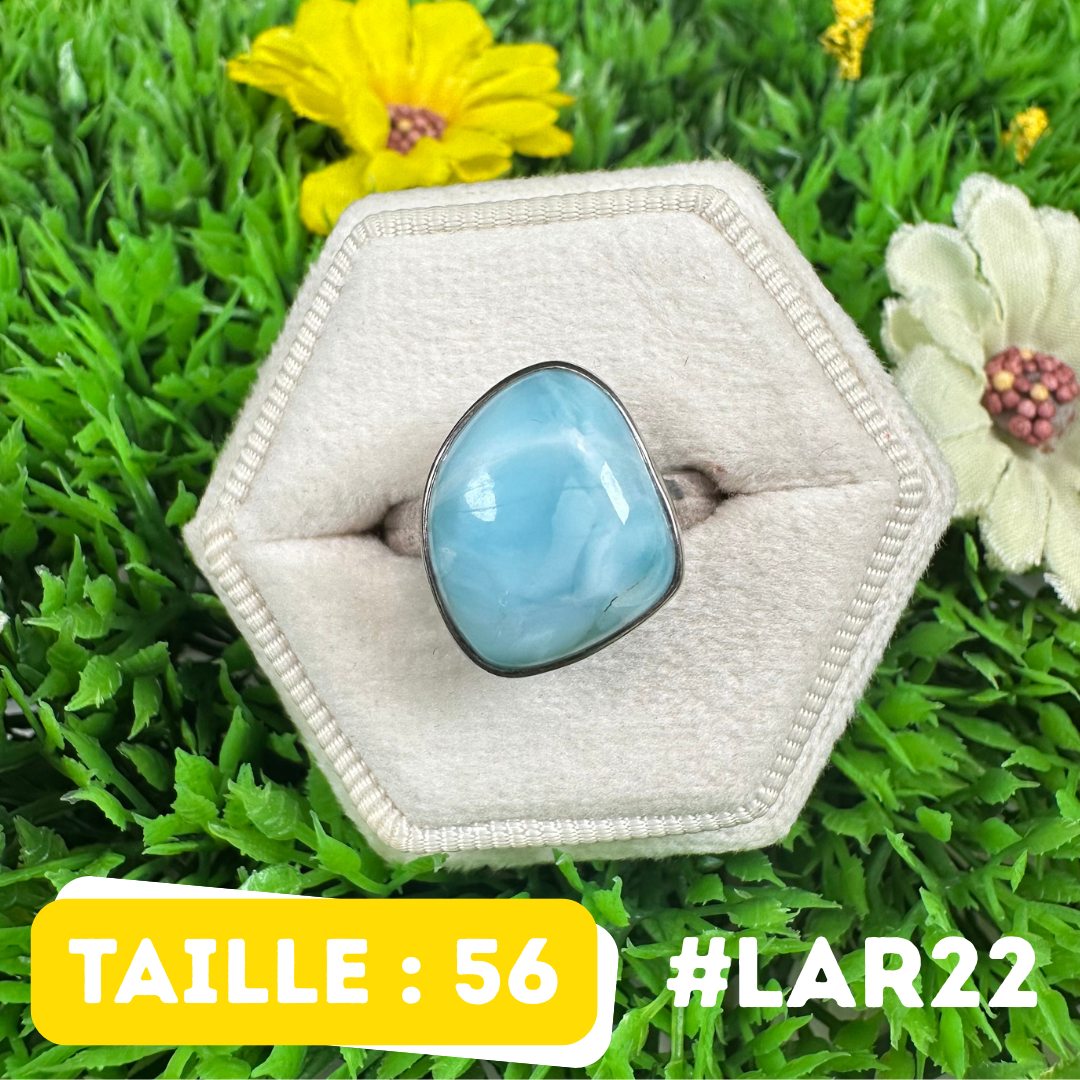 Bague Larimar #LAR22