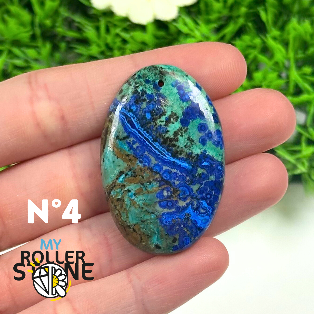 Pendentif Azurite Malachite 5A