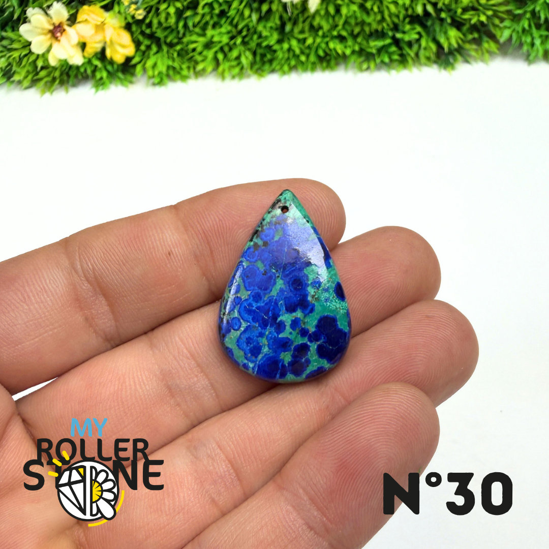 Pendentif Azurite Malachite 5A