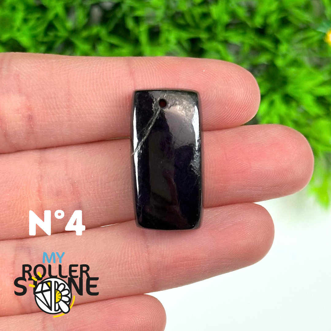 Pendentif Percé Purpurite 5A