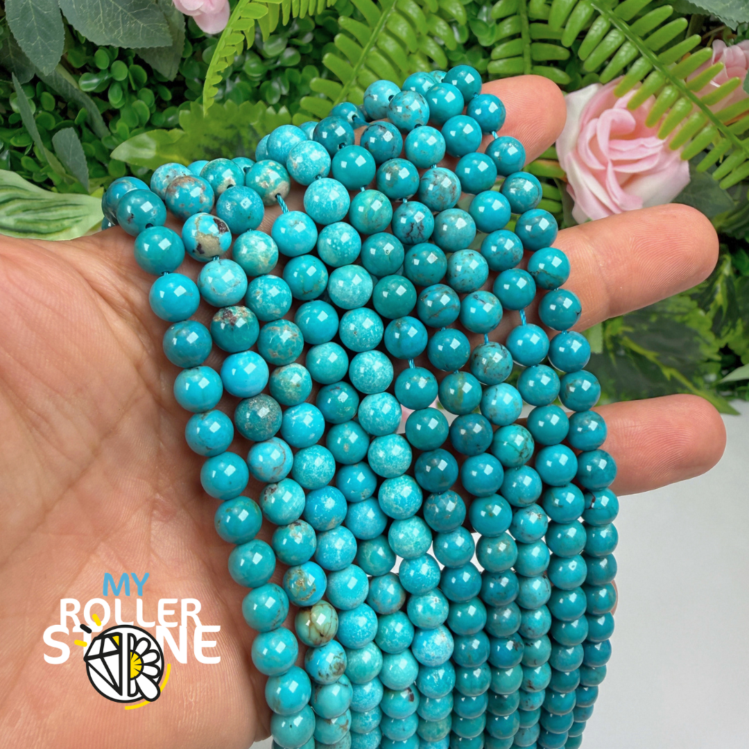 Perle Turquoise Kingman Ronde