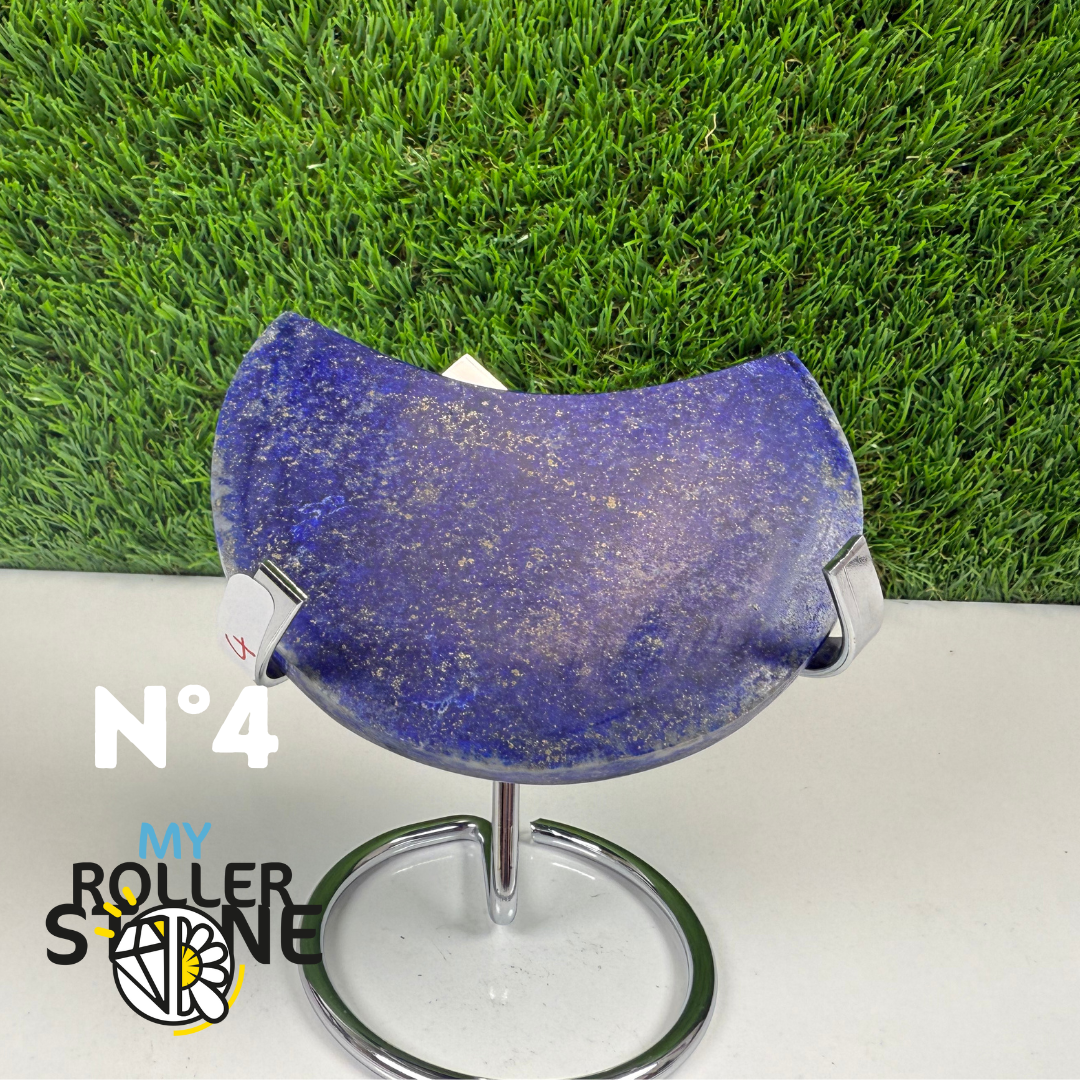 Lune en Lapis Lazuli avec Support