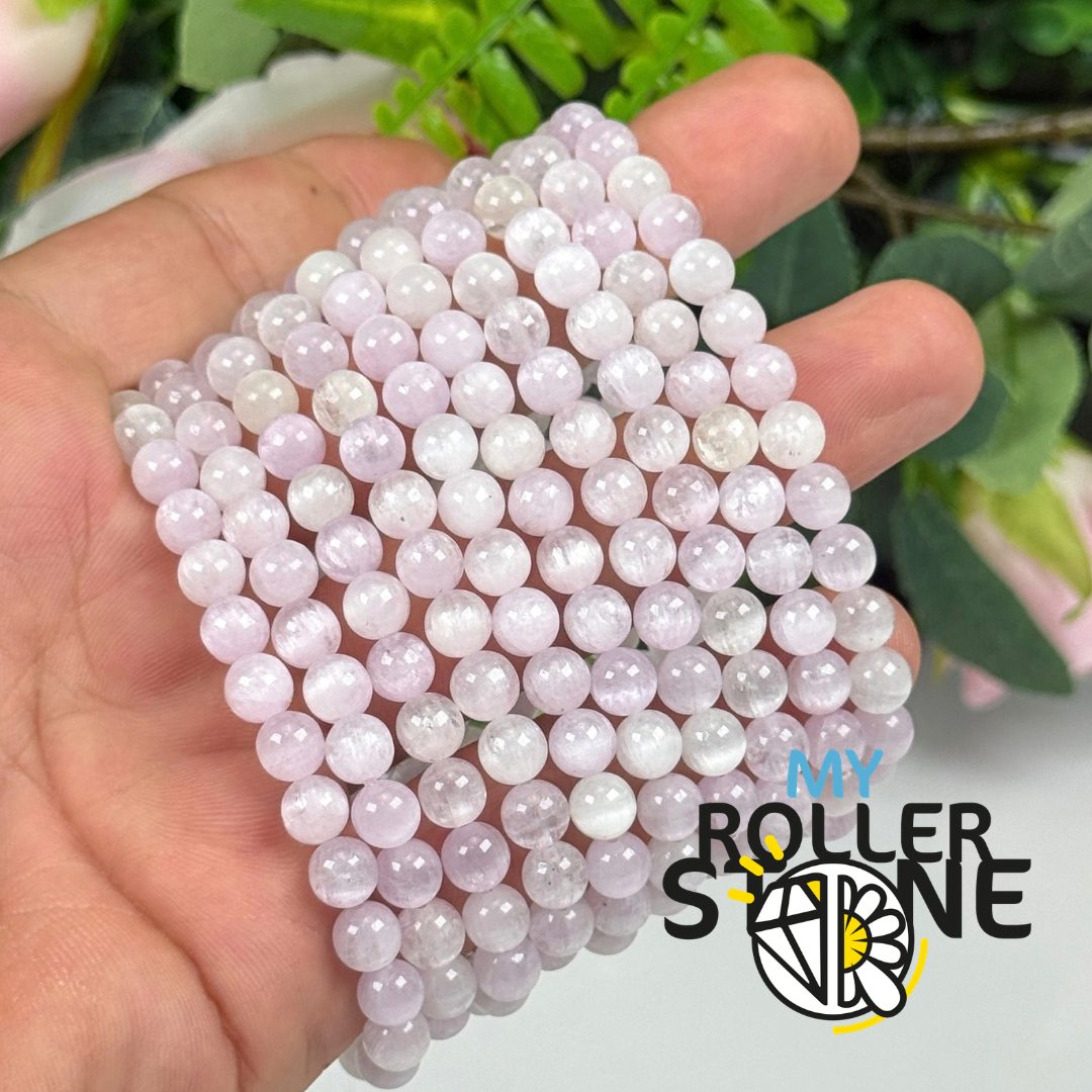 Bracelet en Kunzite Cristalline